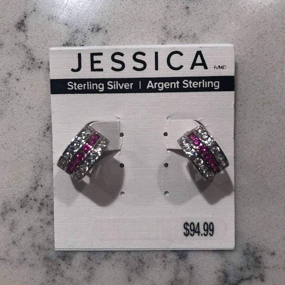 Jessica Sterling Silver earrings